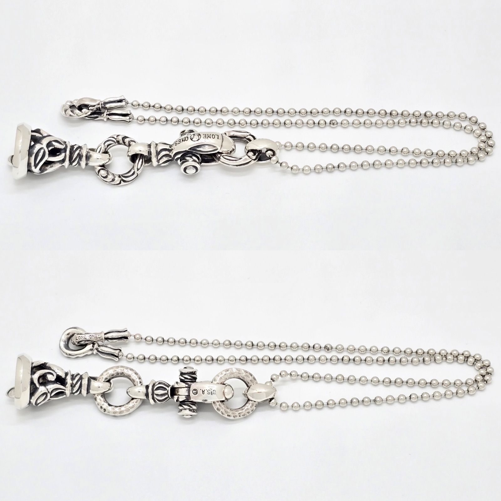 LONE ONES ロンワンズ クレーン ベル キークラスプ ペンダント