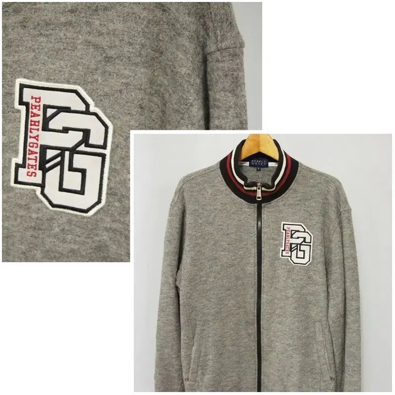 新品　パーリーゲイツ　ジャケット　フリース　フーディ　グレー　ゴルフ　メンズ　5 新品 パーリーゲイツ ジャケット フリース フーディ グレー ゴルフ