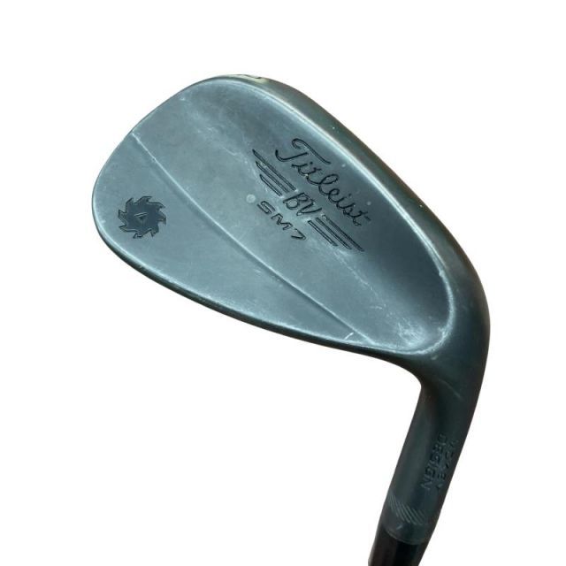 中古】 タイトリスト VOKEY SPIN MILLED SM7 ジェットブラック 52°/12