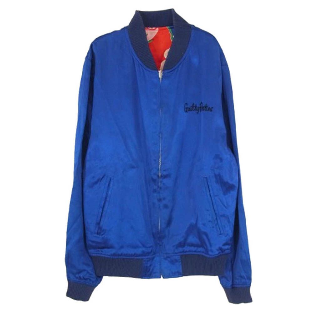 WACKO MARIA ワコマリア ロゴ刺繍 総柄 スカル フラワー リバーシブル