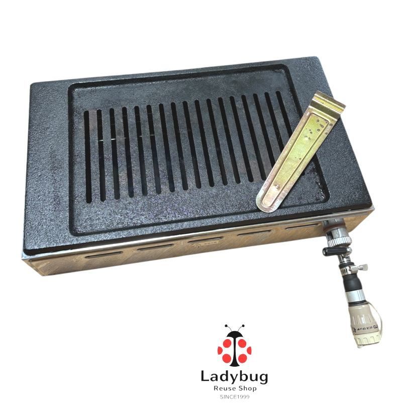 山岡金属工業 ヤマキン 都市ガス用 ガス焼肉器「王者」Y-18C 業務用