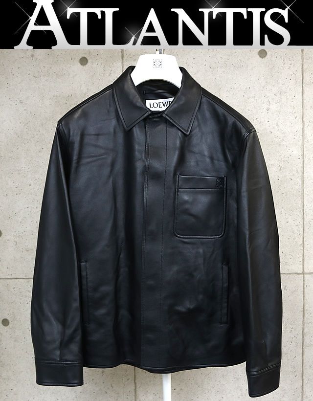 LOEWE 銀座店 ロエベ 未使用 ナパラム レザー ジャケット 25AW size:50