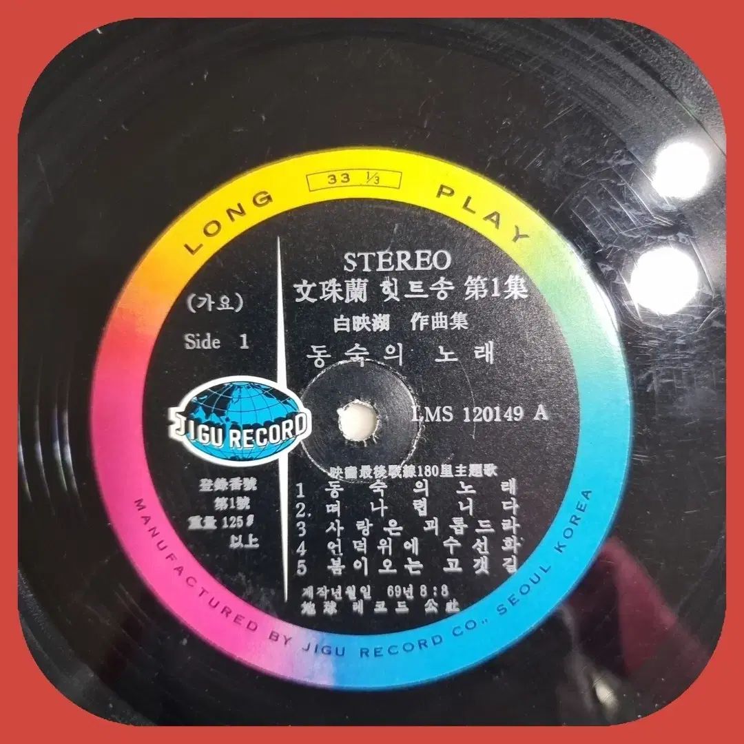 ムン・ジュランとは LP EX ／ NM ー 69 年 【公式通販】