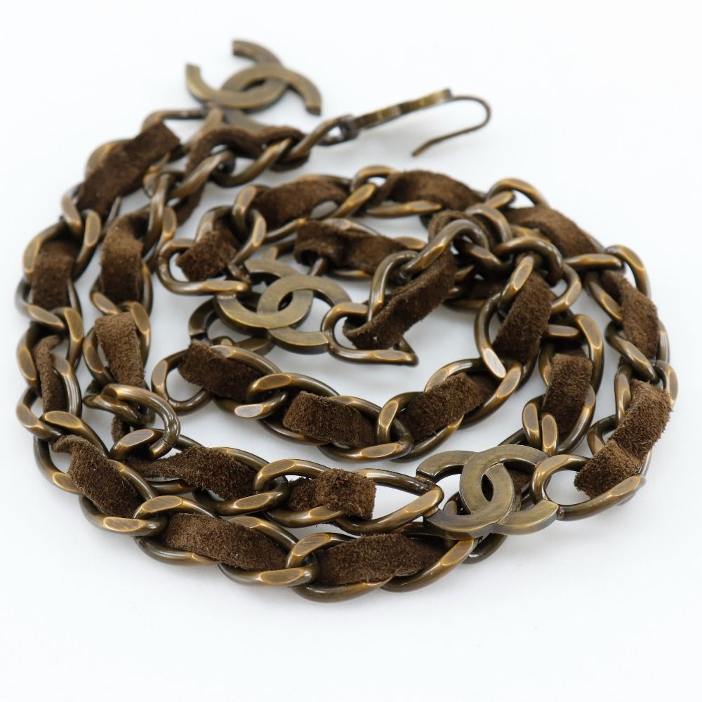 CHANEL】シャネル チェーンベルト ヴィンテージ加工 ココマーク