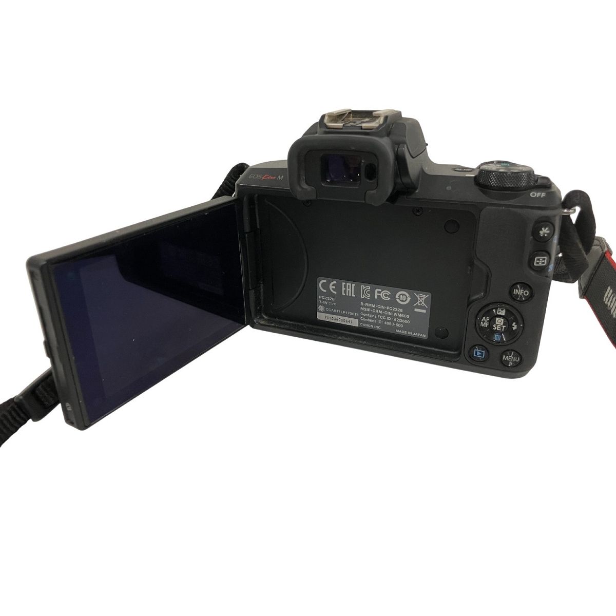 【中古】Canon EOS M ミラーレスカメラ 本体 キャノン EOS M キヤノン ミラーレス CANON ホワイト レンズキット 中古 新品SD