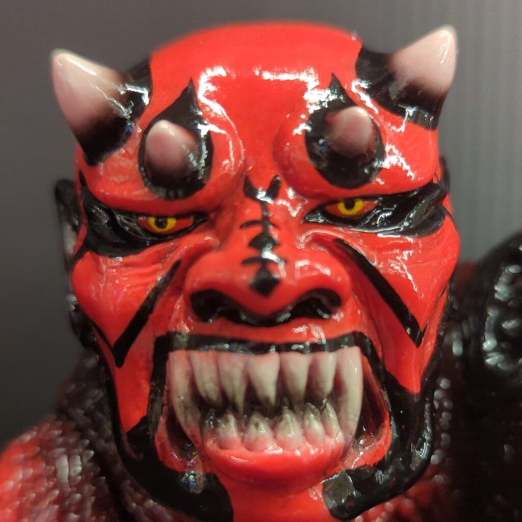 シカルナ工房 CUBE 野蛮人 全高約10cm スーフェス スーパー