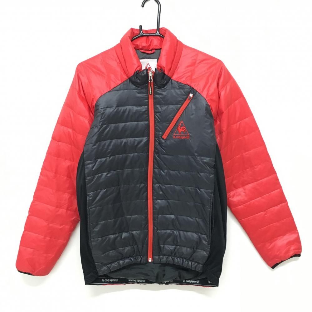 【le coq sportif】ダウンコート　スポーツウェア　赤　メンズ　LO le coq sportif】ダウンコート スポーツウェア 赤 メンズ LO 中古
