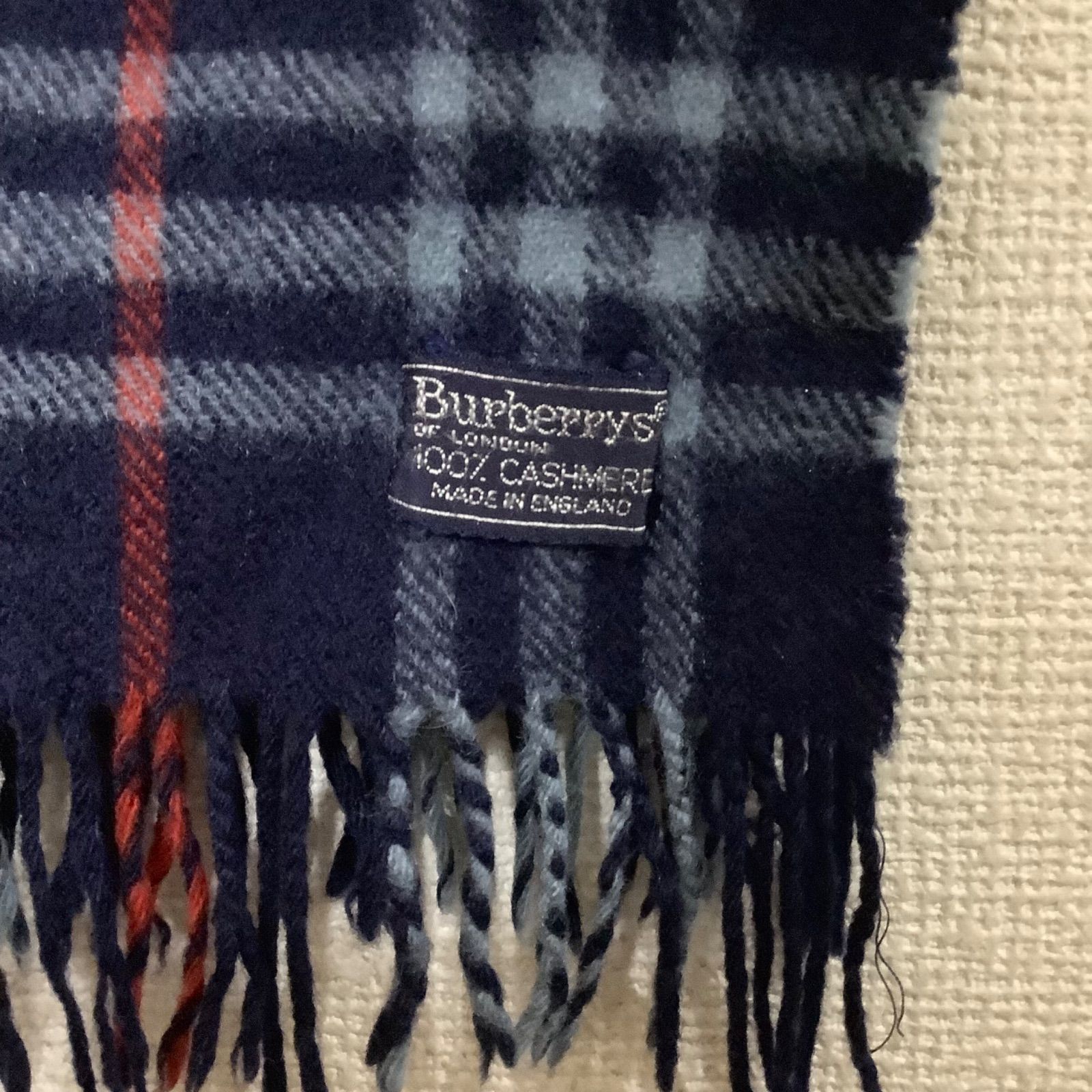 BURBERRY'S バーバリーズ カシミヤマフラー ノバチェック オールド