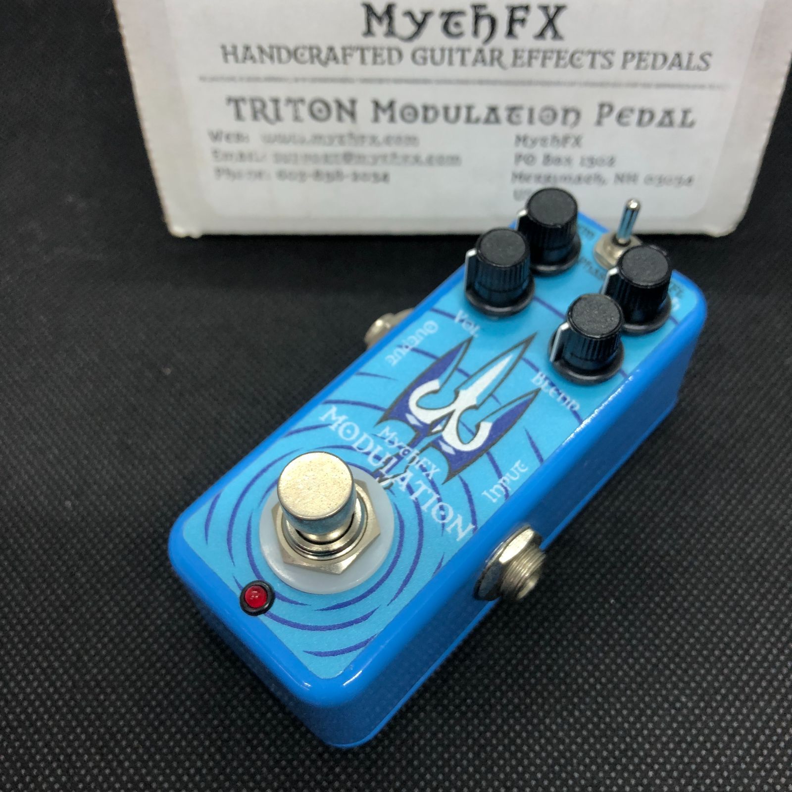 Mythfx Triton Modulation Pedal 美品 メルカリ