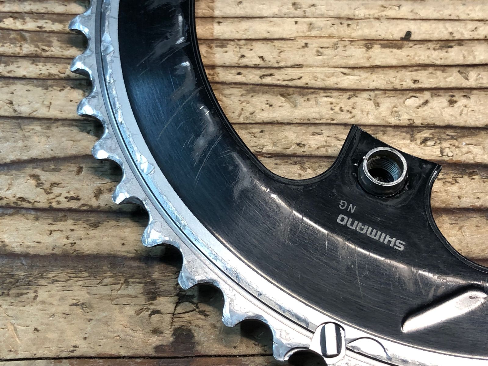 DURA-ACE 12S 50T アウターチェーンリング SHIMANO シマノ FC-R9200 チェーンリング アウター 50T-NK DURA-ACE
