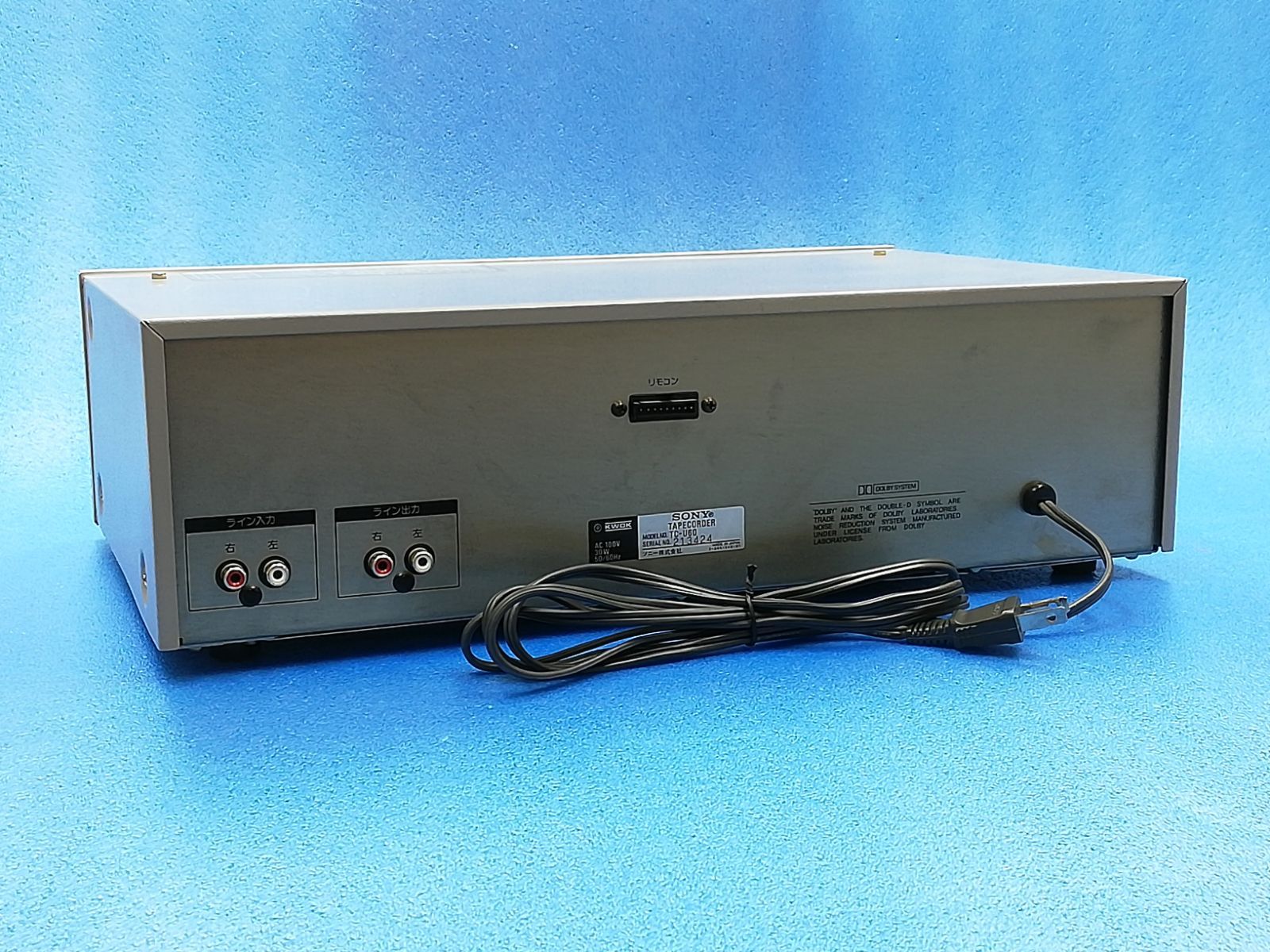 送料無料 動作品】SONY 名機 カセットデッキ TC-U60 メタルテープ対応