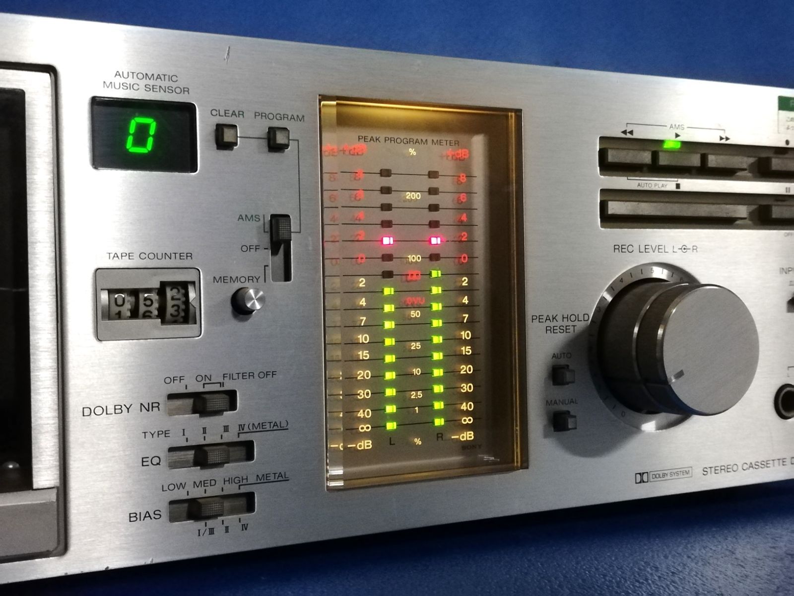 【動作確認済み】SONY TC-U60 カセットデッキ メタルテープ対応 送料無料 動作品】SONY 名機 カセットデッキ TC-U60 メタルテープ対応