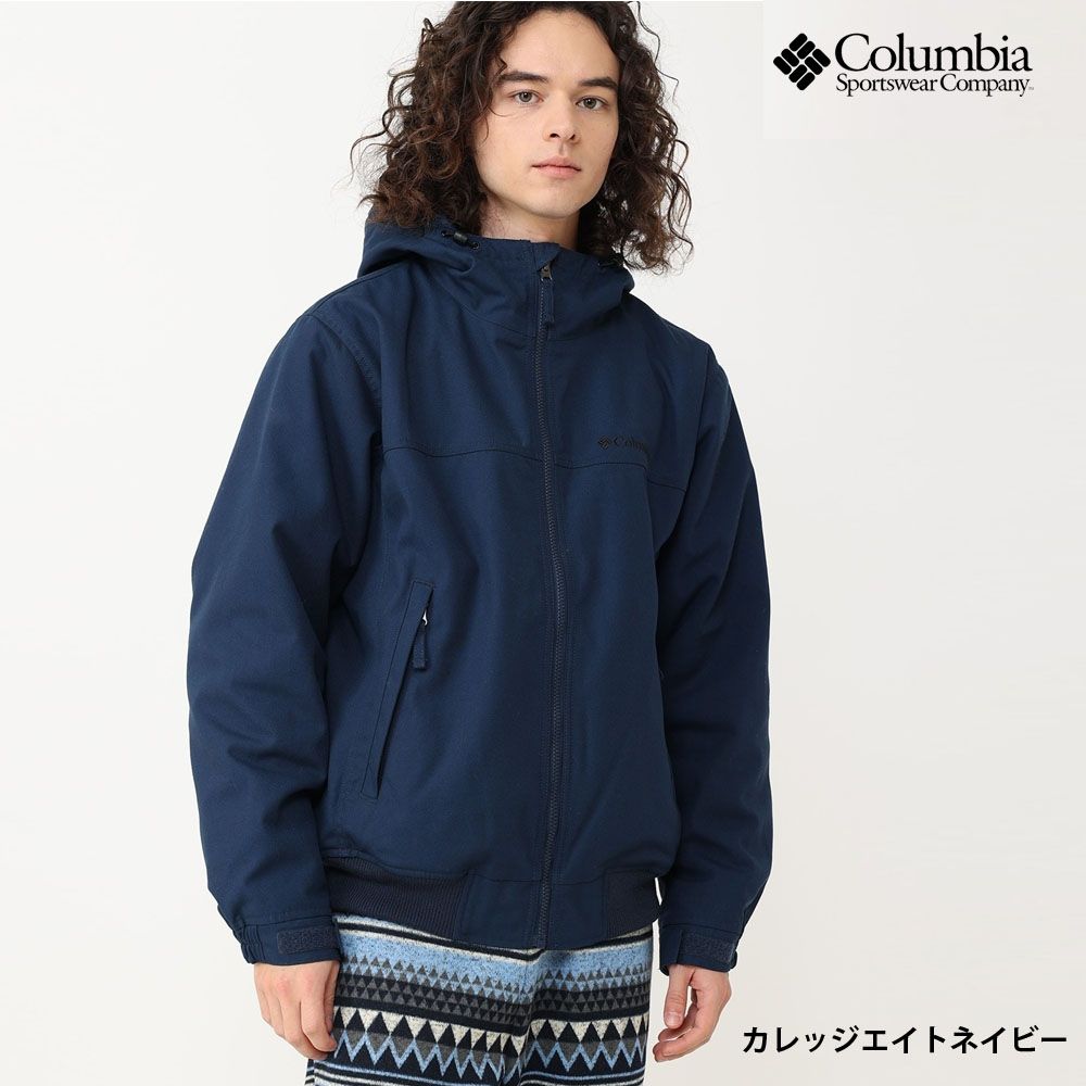 コロンビア Columbia ジャケット ロマビスタフーディー Loma Vista Hoodie XM4292 メンズ レディース アウター パーカー 中綿ジャケット M カレッジエイトネイビー