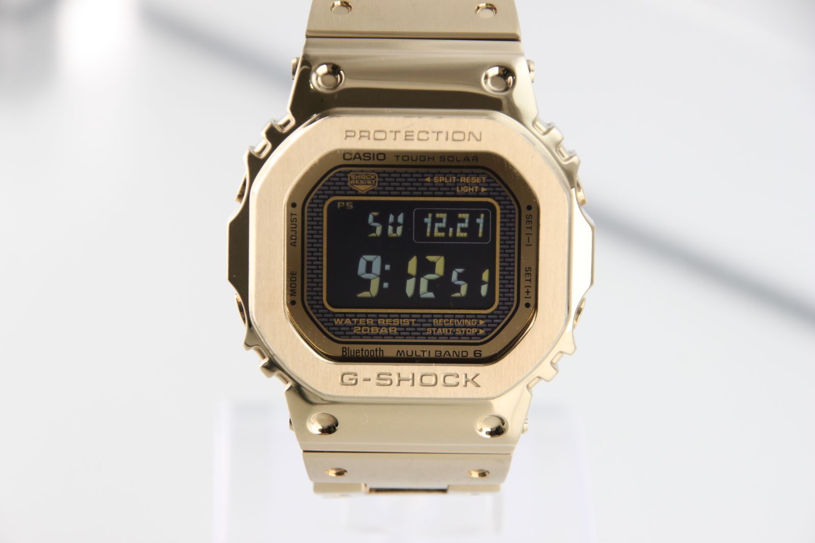 G-SHOCK フルメタル Bluetoothタフソーラー ゴールド9JF 楽天市場】G-SHOCK フルメタル ゴールド GMW-B5000GD-9JF メンズ