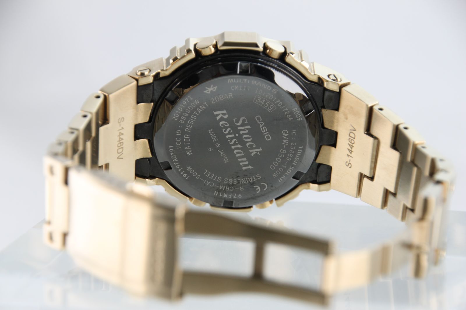 カシオ G-SHOCK フルメタル ゴールド GMW-B5000GD-9JF タフソーラー