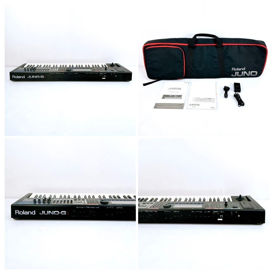 Roland JUNO-G ケース付き ローランド シンセサイザー【現状品】 JUNO-DS後継機種] Roland JUNO-D6 シンプルセット + 背負えるケース