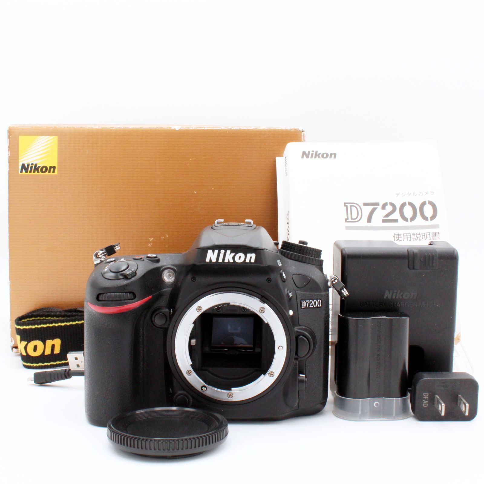わずかシャッター数21767枚【新品級】Nikon D7200 ボディ#8442 - メルカリ