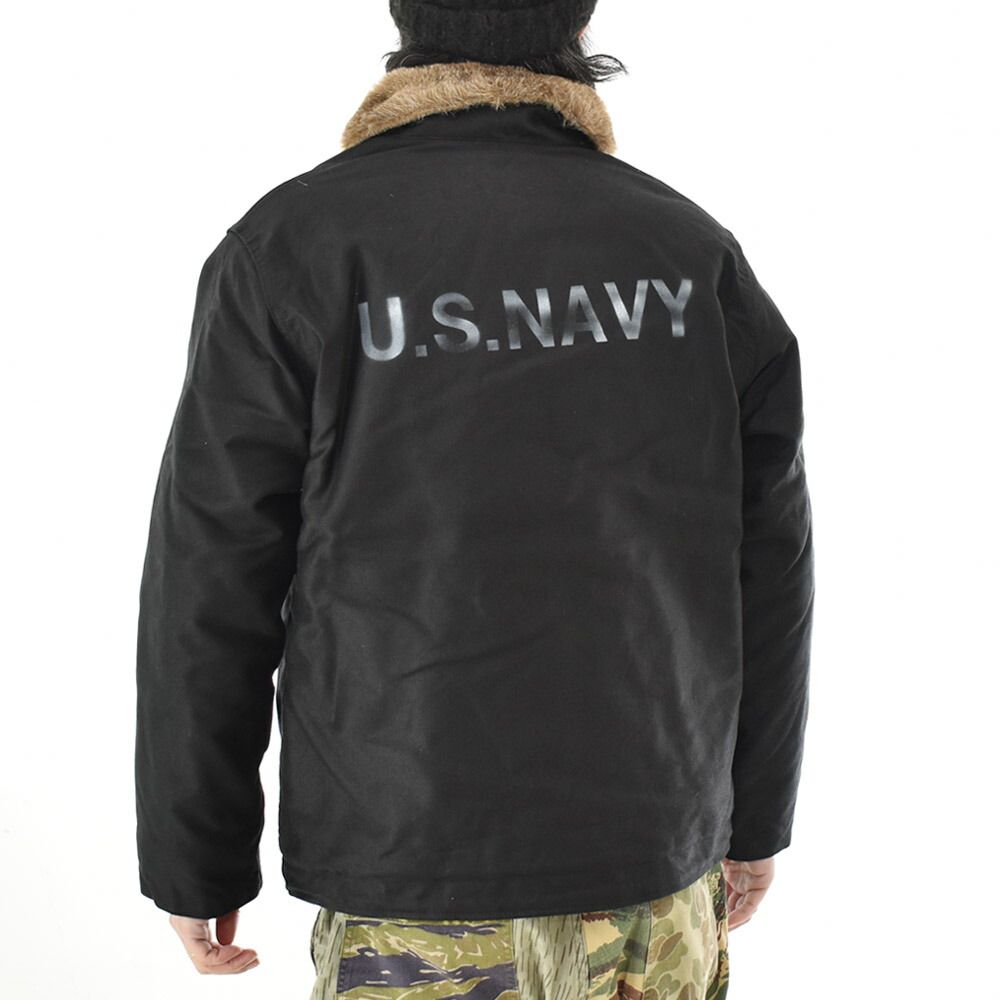 ヒューストン HOUSTON N1 N-1デッキジャケットタイトモデル バック