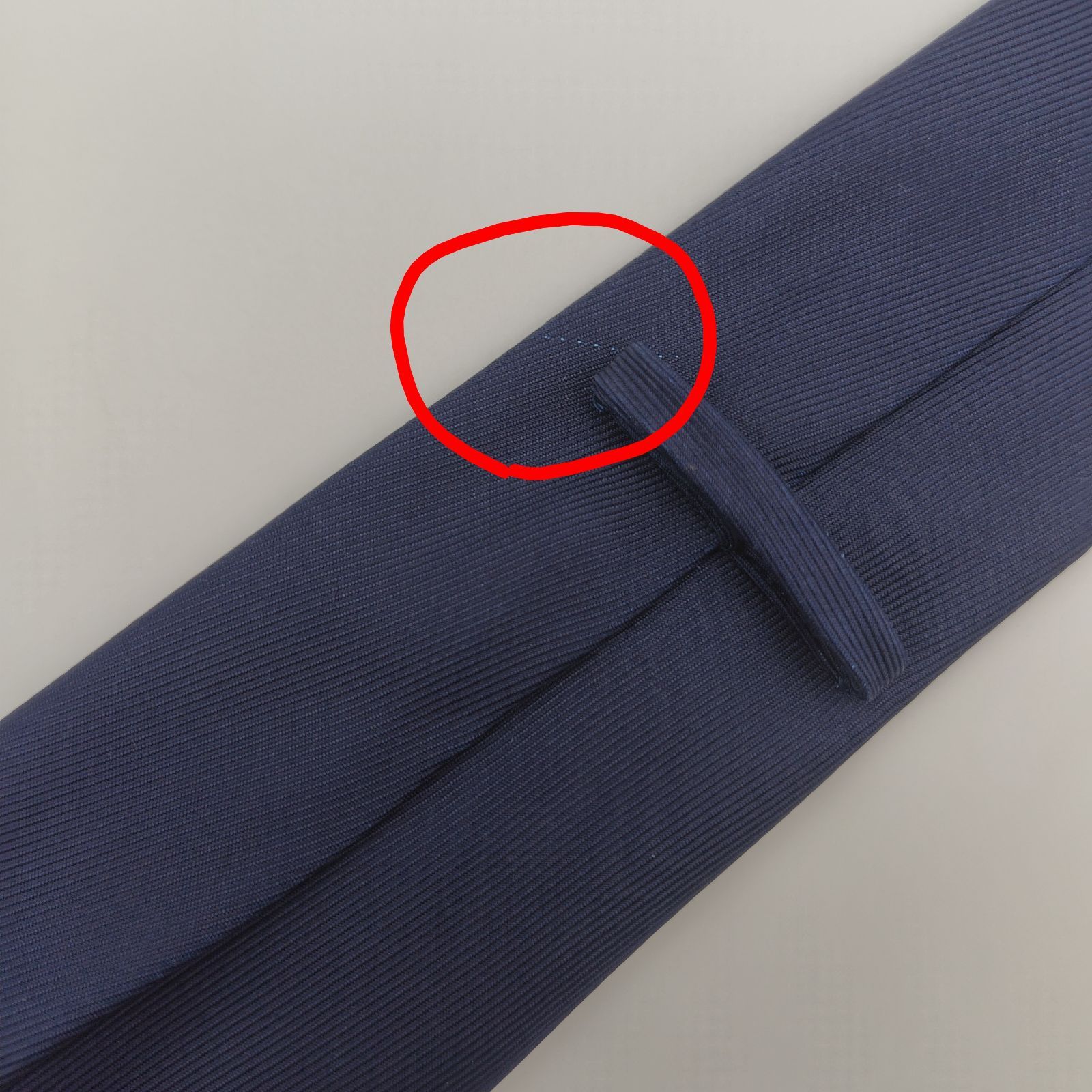 美品TIE YOUR TIE ネイビー ネクタイ　ソリッド　セッテピエゲ TIE YOUR TIE 無地 ネイビー | TIE STATION【タイステーション】