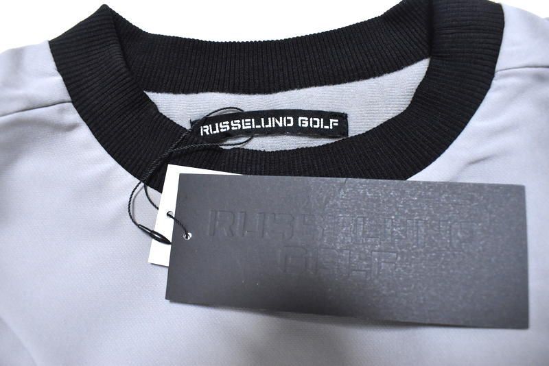 ラッセルノ ゴルフ ドラールチャマスク 2Way P.O ブルゾン アイボリーL 定価3万7400円】新品 ラッセルノ ゴルフ ドラールチャマスク 2Way プル