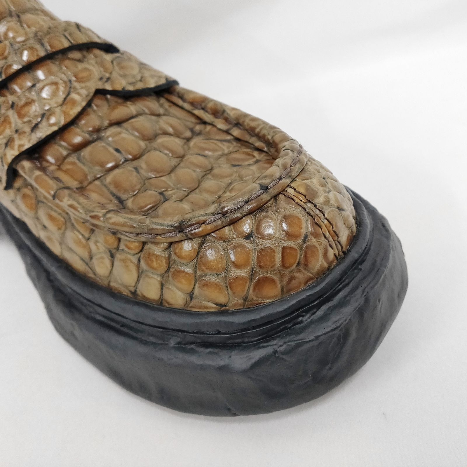 新品 未使用 カンペールラボ バモノス フラットシューズ ブラウン 26cm