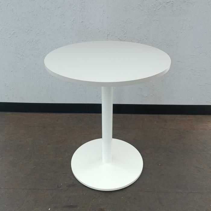 オカムラ 丸テーブル MB523C-ZA75(天板) 2021年製 ホワイト カフェ