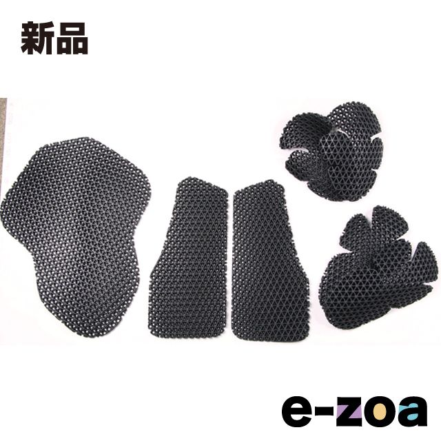 ROUGHu0026ROAD  ラフアンドロード ROUGHu0026ROAD エアスルーパッドフルセット RR10045ブラック/FREE RR10045 (2202380)