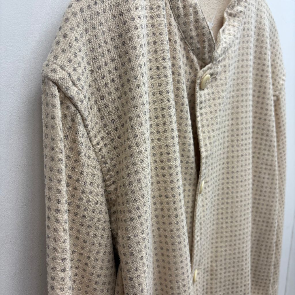 COMOLI コモリ 22SS S／Cドットスタンドカラーシャツジャケット V01