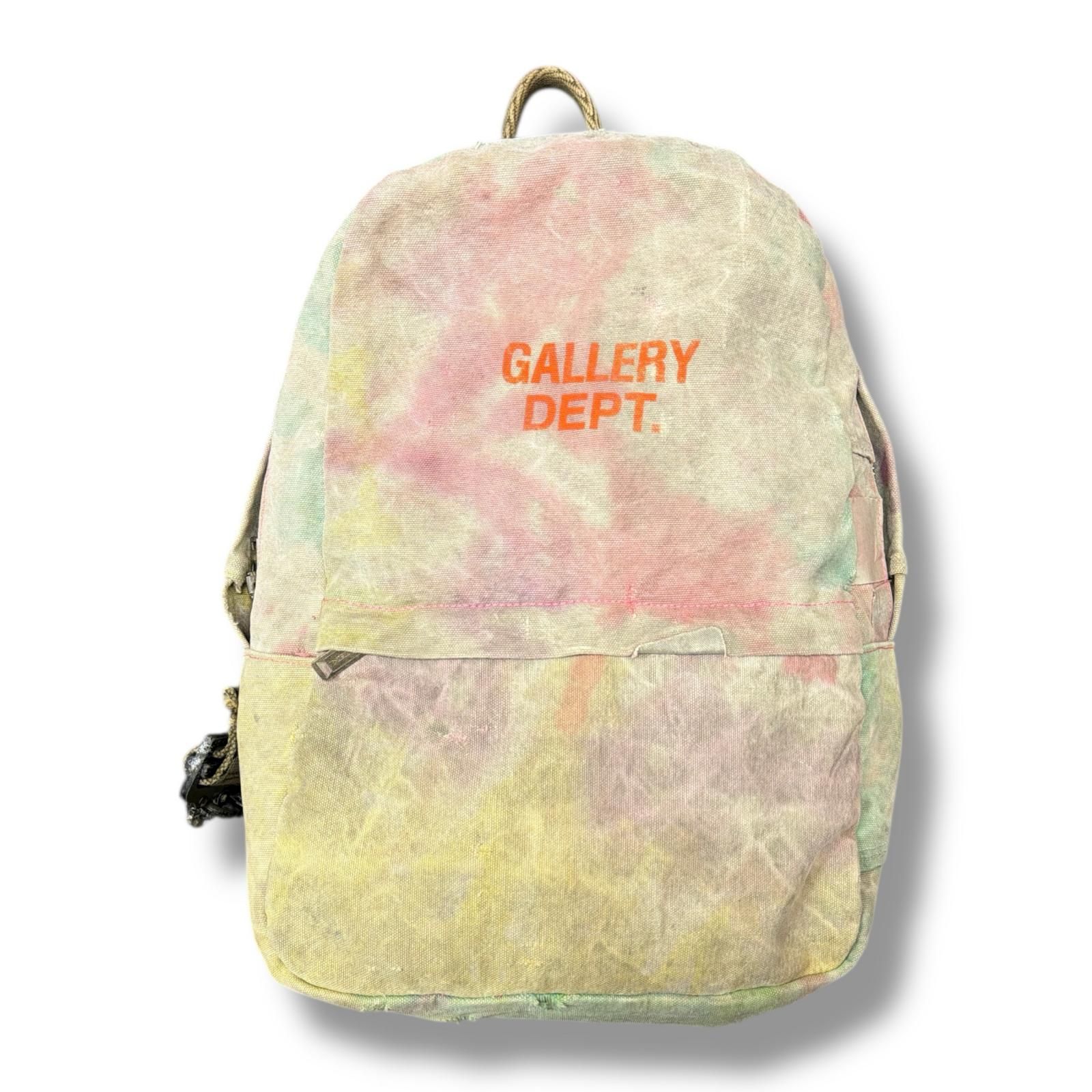 GALLERY DEPT. Tie-Dyed Canvas Backpack タイダイキャンバスバック