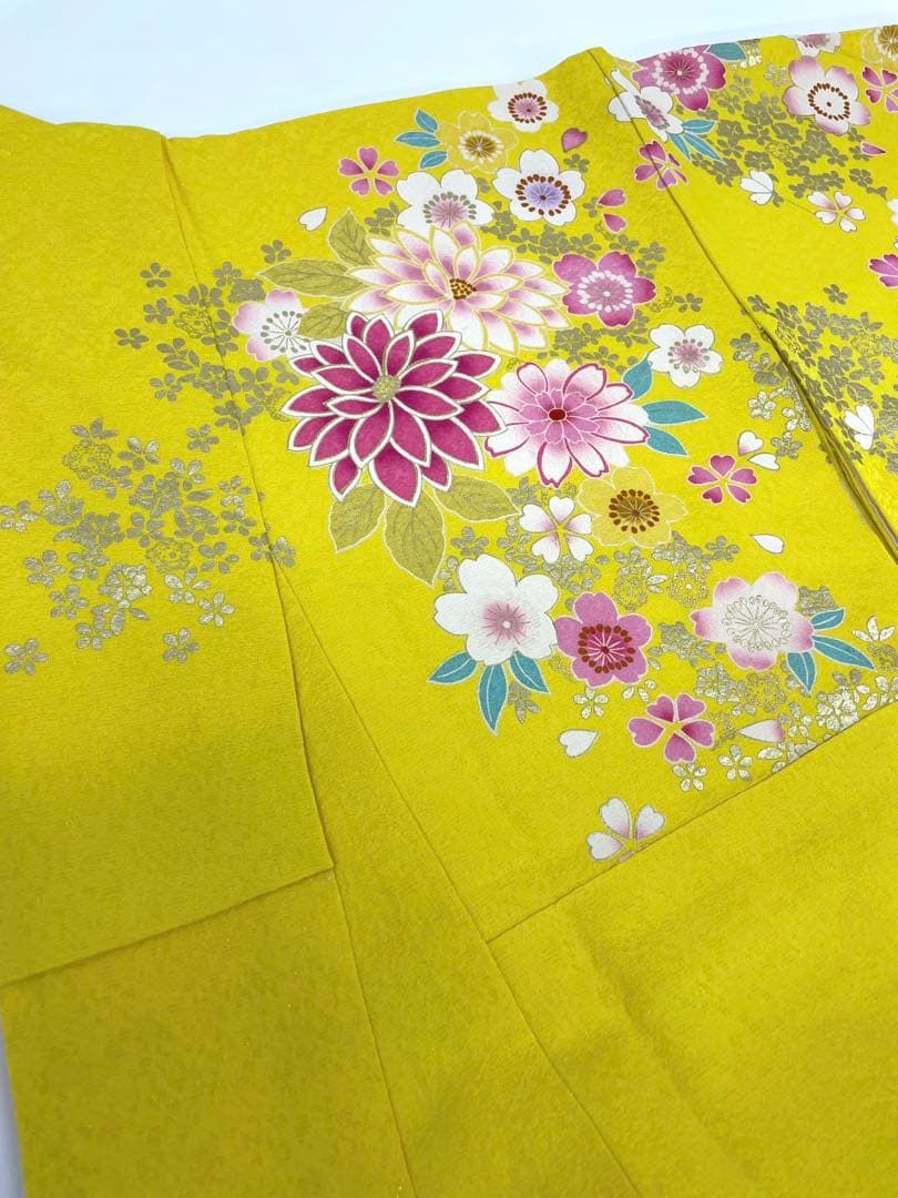 振袖 金彩 金通し 紋意匠 刺繍 身丈169cm MO3247 - メルカリ