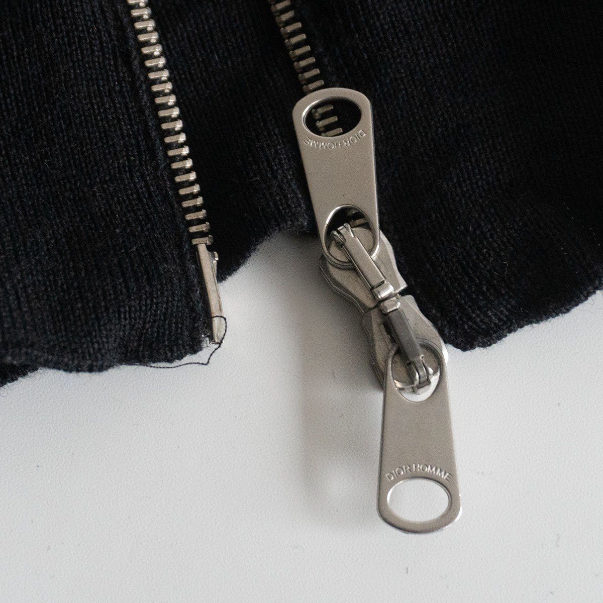 08FW/アーカイブ】Dior HOMME【ハイゲージ ドライバーズニット】 S 