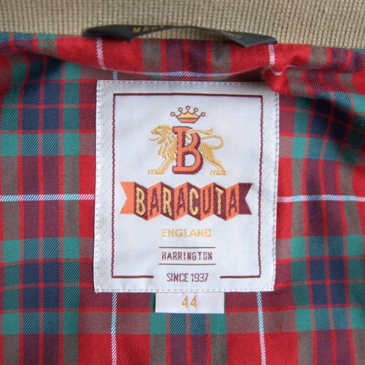 タグ付き未使用品/ビッグサイズ】 BARACUTA 【G9 スウィングトップ