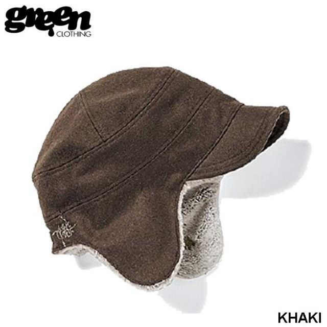 グリーンクロージング ボアキャップ GREENCLOTHING 25-26 BOA CAP 帽子