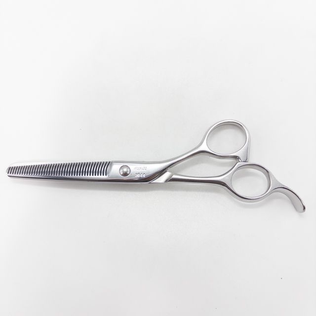 HONOU炎】3544逆刃 オフセット シザー セニング 美容ハサミ すきばさみ