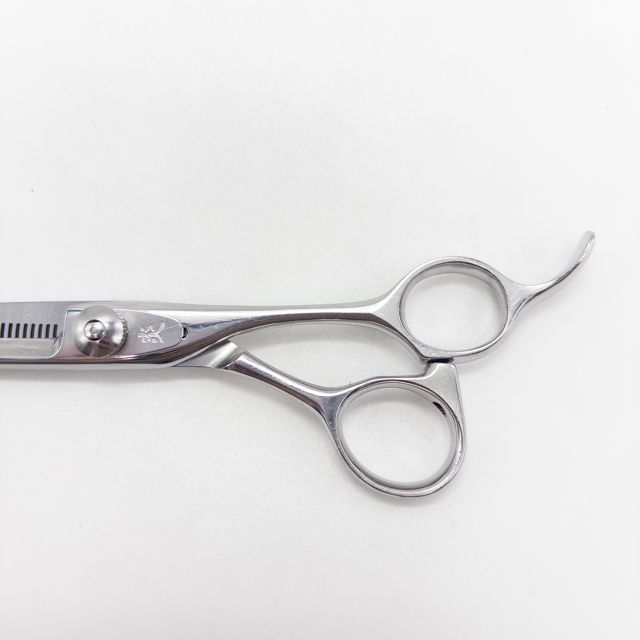 HONOU炎】3544逆刃 オフセット シザー セニング 美容ハサミ すきばさみ