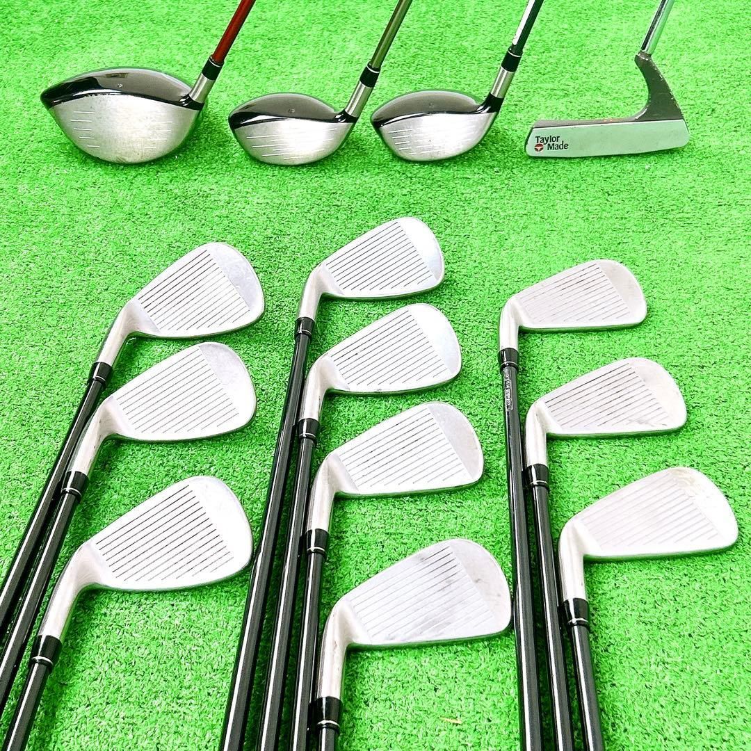 豪華14本】オール テーラーメイド メンズゴルフクラブセット 初心者
