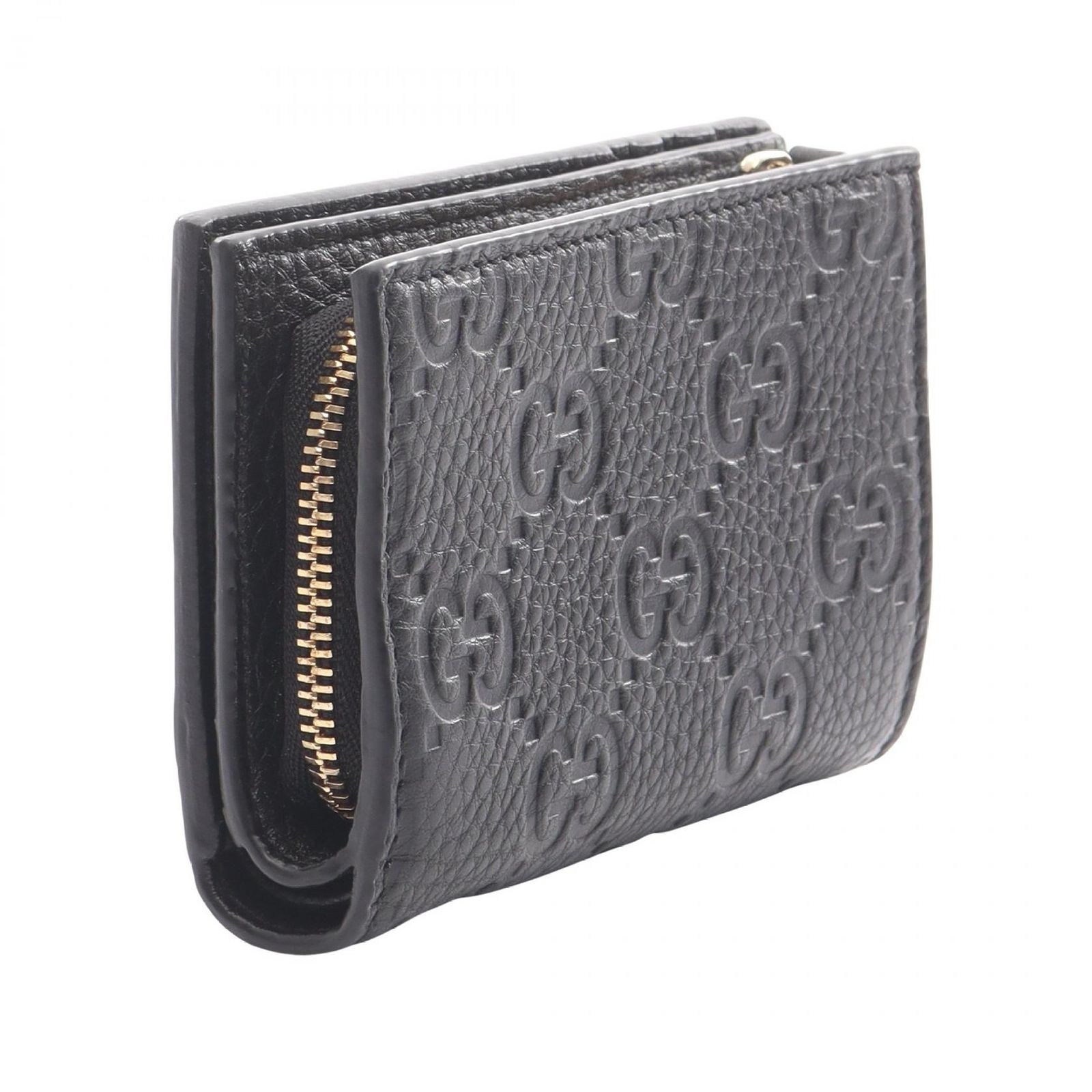 箱無し‼️未使用！グッチ GGエンブレム ミディアム ウォレット 815874 GUCCI（グッチ） [正規ラッピング済] 財布 二つ折り財布 二つ折り GG