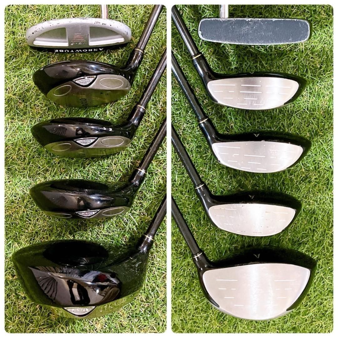 ゼクシオ　メンズゴルフクラブ　レフティ　左　8本セット　MP900 MP400 ゼクシオ メンズゴルフクラブ レフティ 左 8本セット MP900 MP400