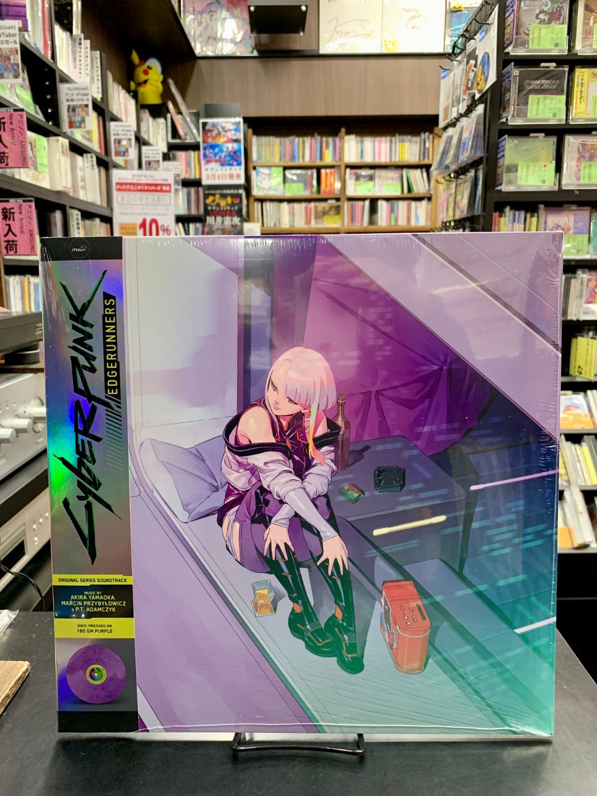 新品】【限定カラーレコード】サイバーパンク：エッジランナーズ