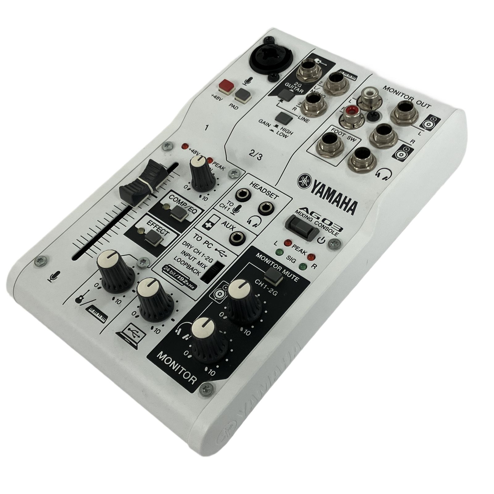 YAMAHA AG03 ライブストリーミング ミキサー オーディオ