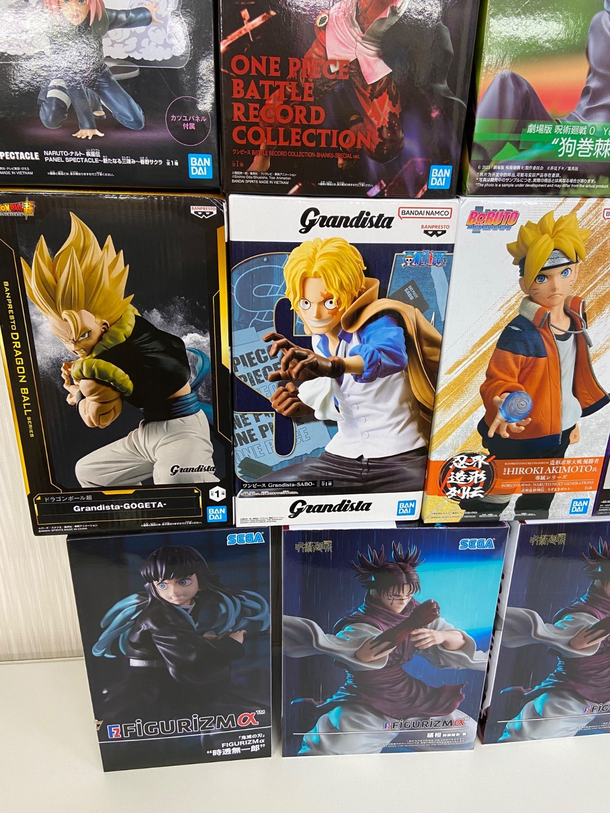 少年漫画　フィギュア　まとめ売り ワンピース　ジョジョ　ナルト　幽遊白書　など 少年漫画 フィギュア まとめ売り ワンピース ジョジョ ナルト 幽遊白書