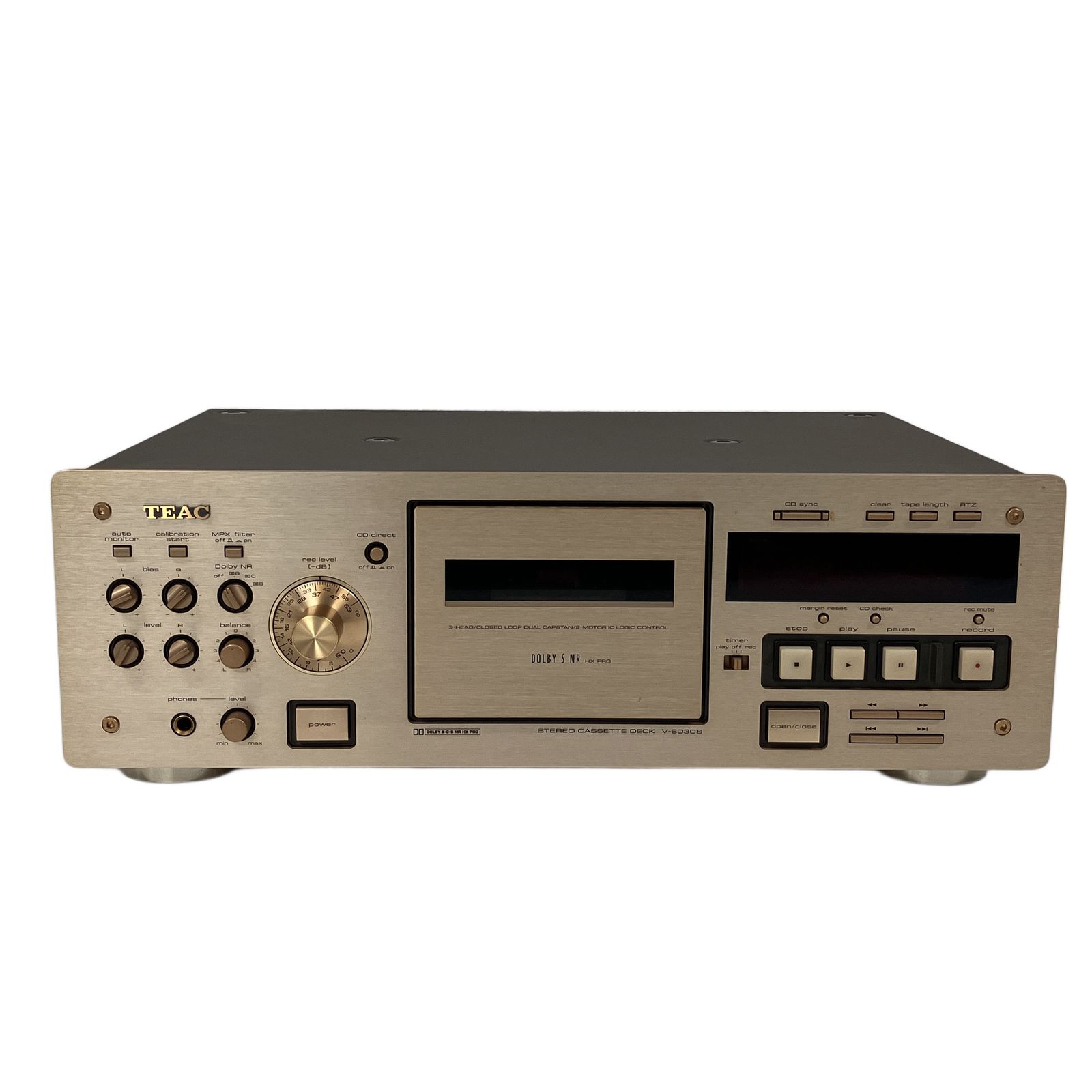TEAC ティアック V-6030S テープデッキ カセットプレイヤー 音響機材