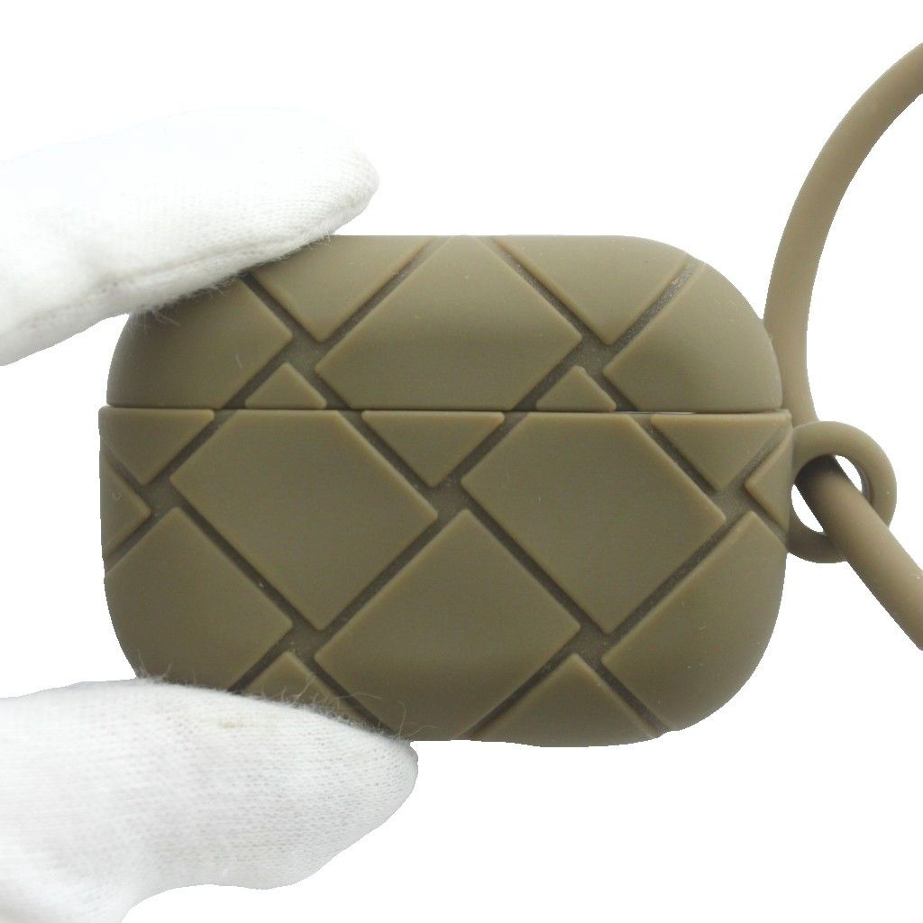 新品 BOTTEGA VENETA AirPodsケース シリコンラバー 美品】BOTTEGA VENETA AirPodsケース シリコンラバー 中古・古着通販