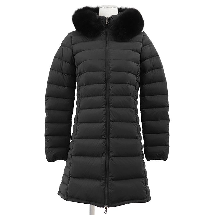 美品【大きいサイズ L】デュベティカ　オチロエトレ　3way　ダウンコート　黒 OCIROETRE gray fur-finracoon / オチロエトレ （NERO） -デュベティカ