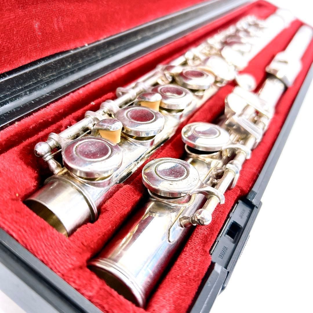 YAMAHA ヤマハ フルート Eメカ付 YFL-211S 管楽器 カバードキイ - メルカリ
