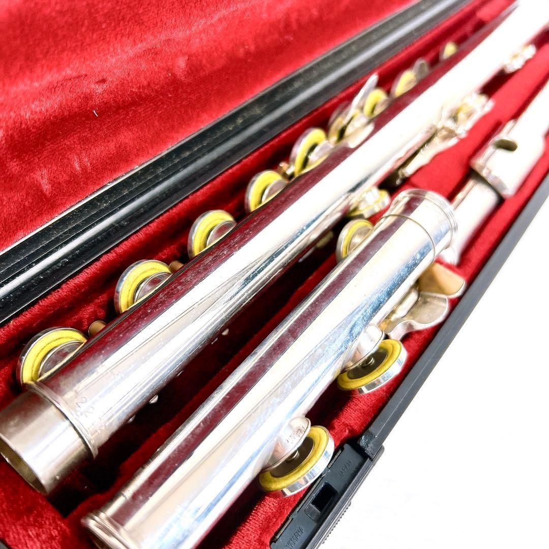 YAMAHA ヤマハ フルート Eメカ付 YFL-211S 管楽器 カバードキイ - メルカリ