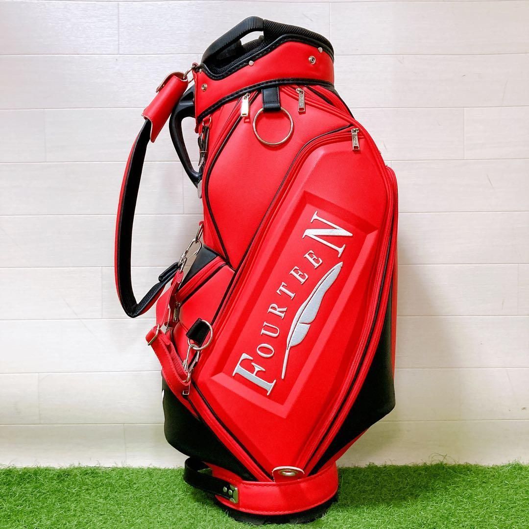 M. 廃盤希少 フォーティーン ゴルフクラブ キャディーバッグ
