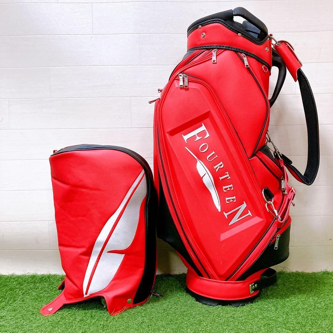 M. 廃盤希少　フォーティーン　ゴルフクラブ　キャディーバッグ　アスリートモデル M. 廃盤希少 フォーティーン ゴルフクラブ キャディーバッグ
