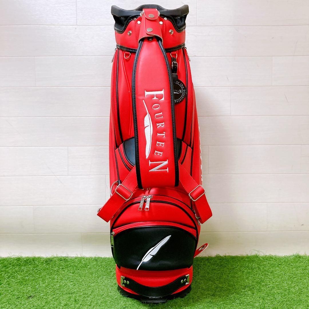 M. 廃盤希少 フォーティーン ゴルフクラブ キャディーバッグ