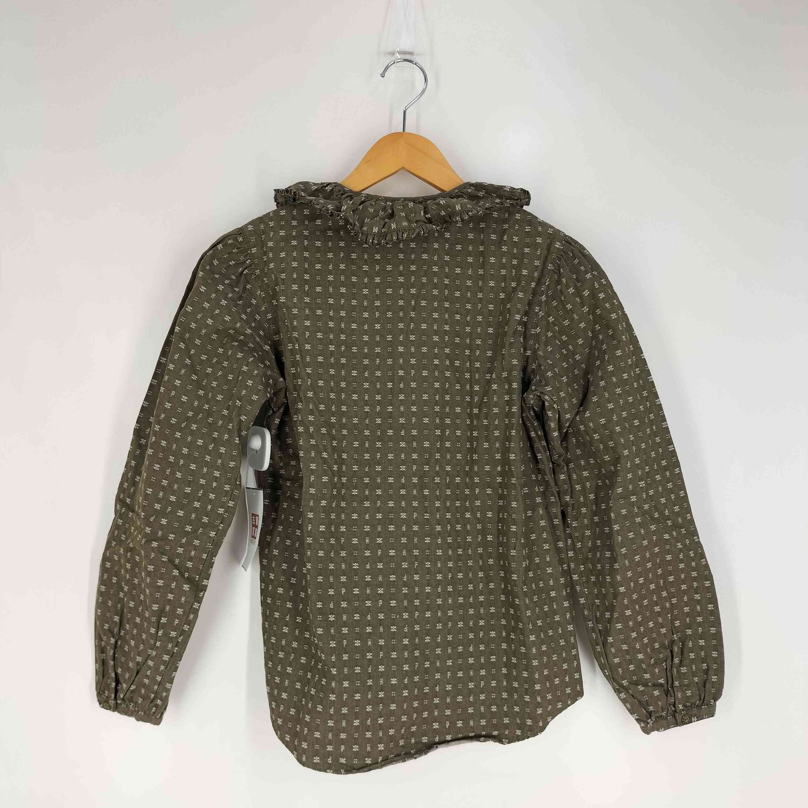 ピンクハウス PINK HOUSE 総刺繍デザイン長袖ブラウス レディース 表記